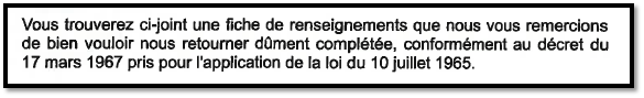 LOISELET & DAIGREMONT à la chasse aux informations personnelles conformément à la loi du 10 juillet 1965 : la CNIL est saisie