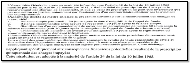 Le recouvrement des impayés des copropriétaires selon le syndic CENTENNIAL GESTION 