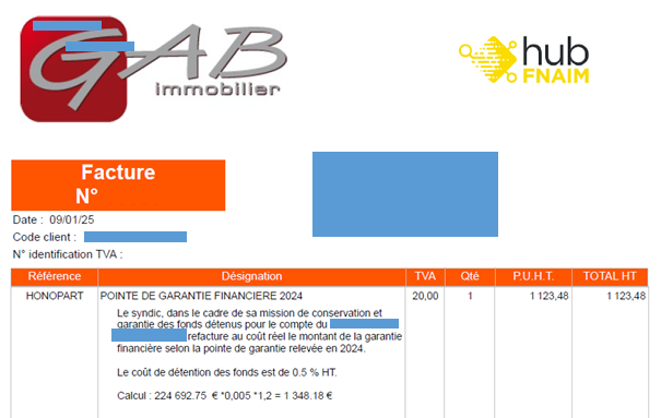 Le cabinet GAB IMMOBILIER « à la pointe de la garantie financière »