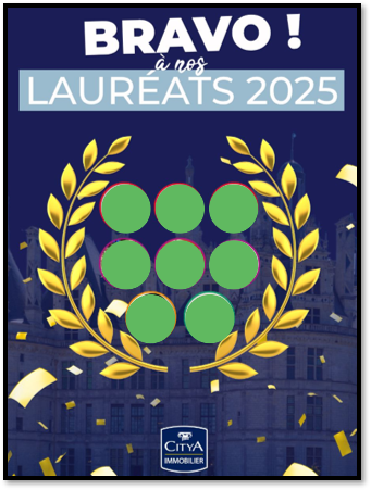 « Bravo ! à nos lauréats 2025 » ; à la hauteur de CITYA !