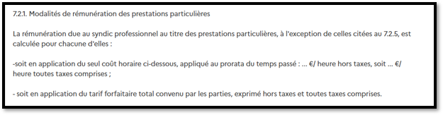 Le cabinet LAMENNAIS ADB, la gestion du contentieux ne donne pas  systématiquement lieu  à des honoraires