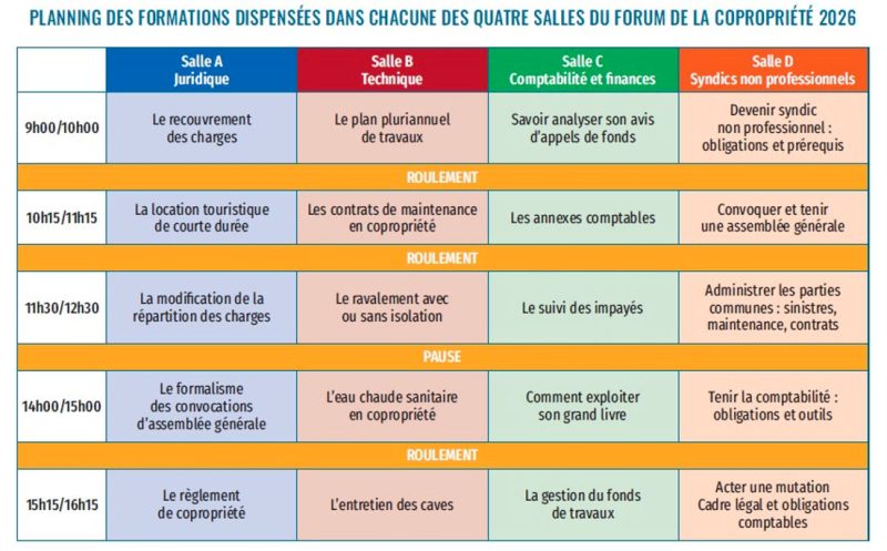 Organisation d&rsquo;un Forum de la copropri&eacute;t&eacute; organis&eacute; par l&rsquo;ARC Nationale 2026